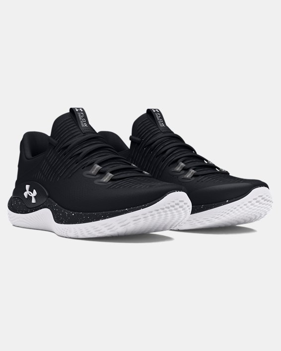Men's UA Dynamic IntelliKnit Training Shoes in Black image number 3